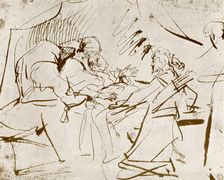 Jacob at Isaac's Bedside 1913.Artist: Rembrandt Harmensz van Rijn