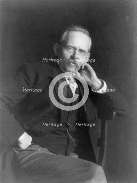 Jacob August Riis, c1900. Creator: Frances Benjamin Johnston.