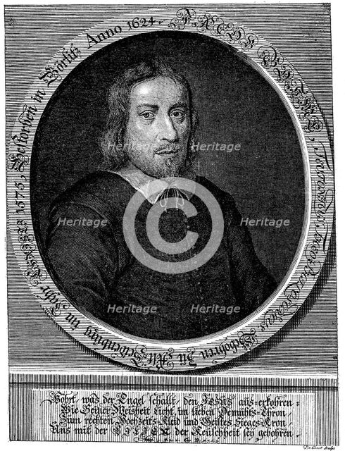 Jacob Boehme, German theosophist, mystic and alchemist. Artist: Unknown