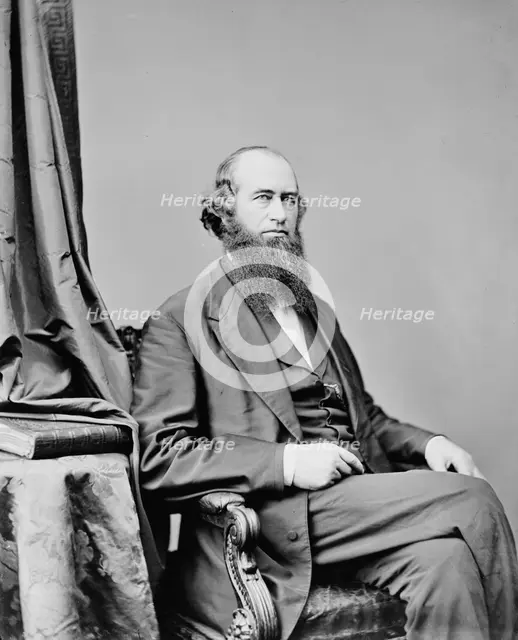 Jacob Benton of New Hampshire, between 1860 and 1875. Creator: Unknown.