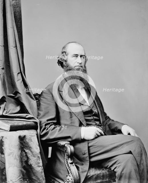 Jacob Benton of New Hampshire, between 1860 and 1875. Creator: Unknown.