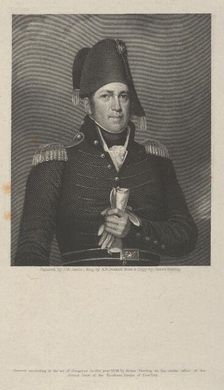 Jacob Brown, 1834. Creator: Asher Brown Durand