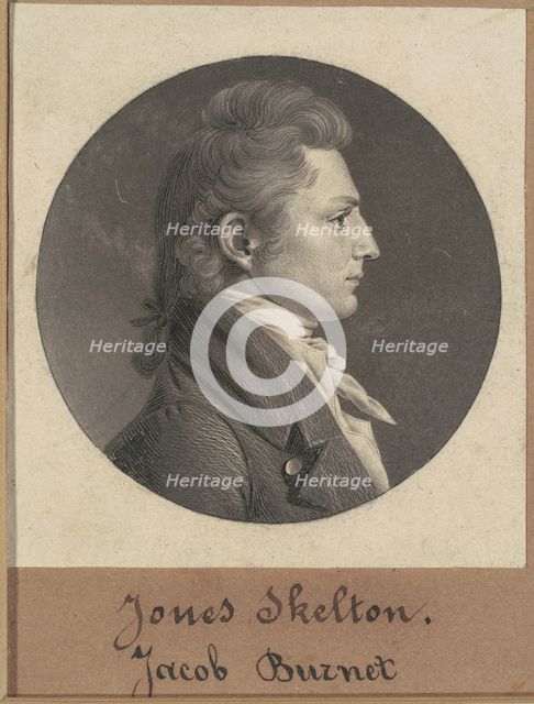 Jacob Burnet, 1807. Creator: Charles Balthazar Julien Févret de Saint-Mémin.