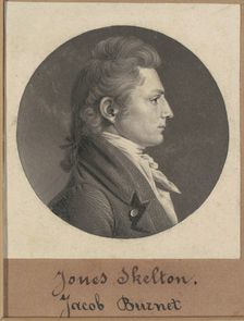 Jacob Burnet, 1807. Creator: Charles Balthazar Julien Févret de Saint-Mémin
