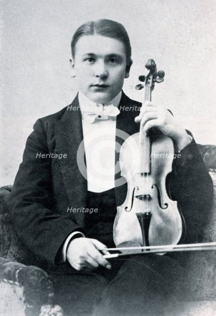 Jacob Gade, Danish violinist and composer, early 20th century.  Creator: Unknown.
