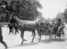 Jacob General Coxey and Members of His Family, 1914. Creator: Harris & Ewing