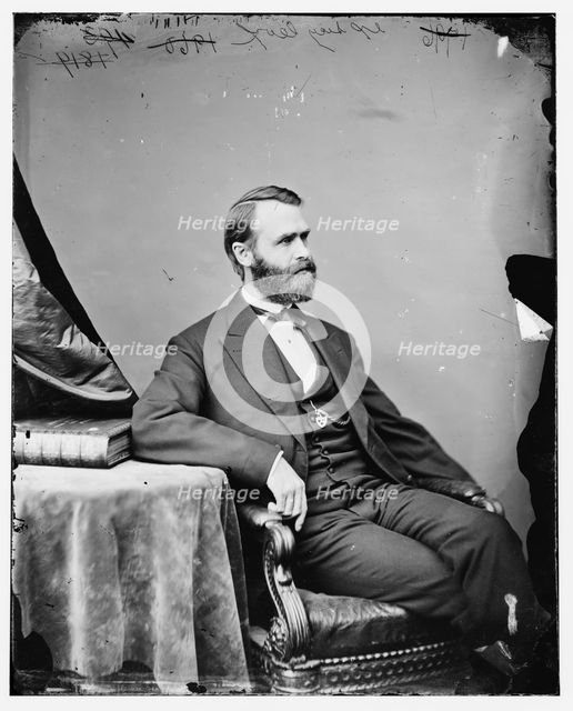 Jacob D. Cox of Ohio, between 1870 and 1880. Creator: Unknown.