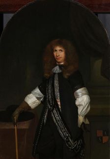 Jacob de Graeff (1642-90). In the Uniform of an Officer, 1670-1681. Creator: Gerard Terborch II