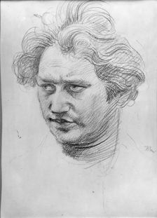 Jacob Epstein (1888-1959), British Sculptor. Creator: Augustus John