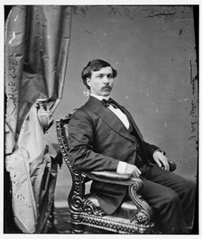Jacob Hale Sypher of Louisiana, between 1860 and 1875. Creator: Unknown