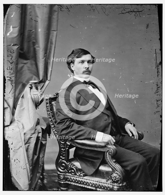 Jacob Hale Sypher of Louisiana, between 1860 and 1875. Creator: Unknown.