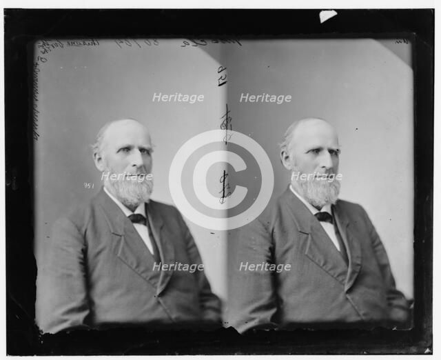 Jacob Hart Ela of New Hampshire, between 1865 and 1880. Creator: Unknown.