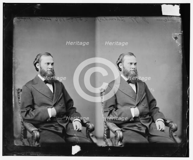 Jacob Montgomery Thornburgh of Tennessee, between 1865 and 1880. Creator: Unknown.