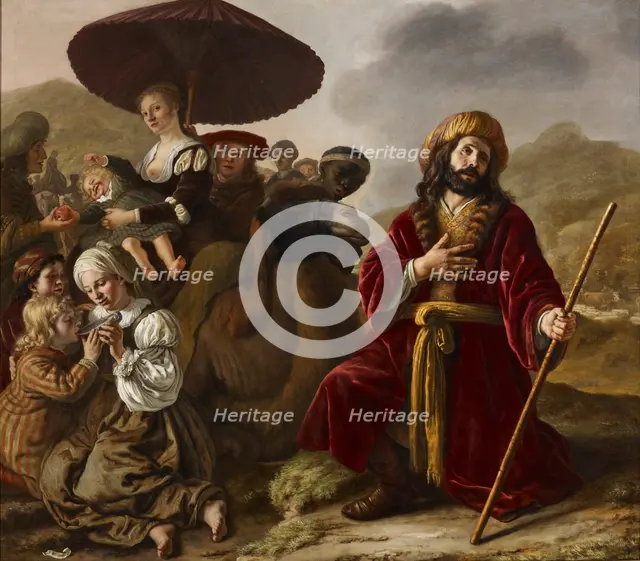 Jacob Seeking the Forgiveness of Esau, 1652. Creator: Jan Victors.