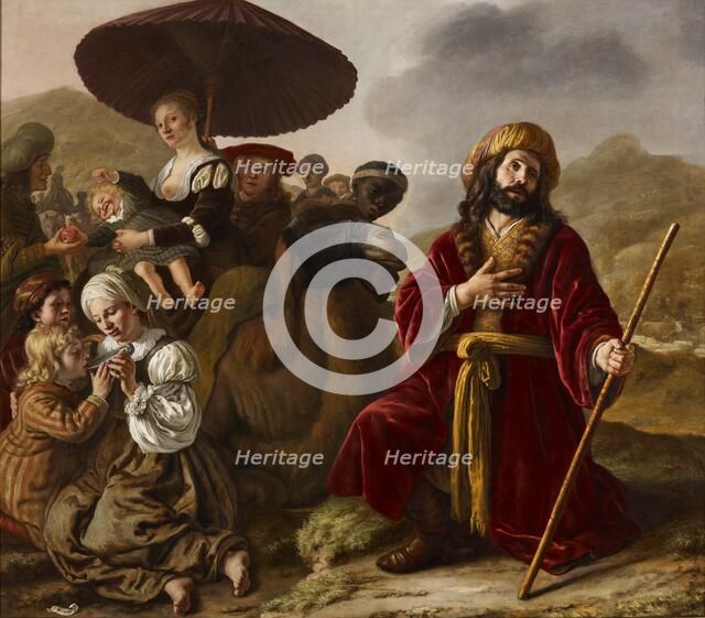 Jacob Seeking the Forgiveness of Esau, 1652. Creator: Jan Victors.