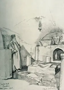 Jacob's Well at Shechem (Nablus) 1902. Creator: John Fulleylove