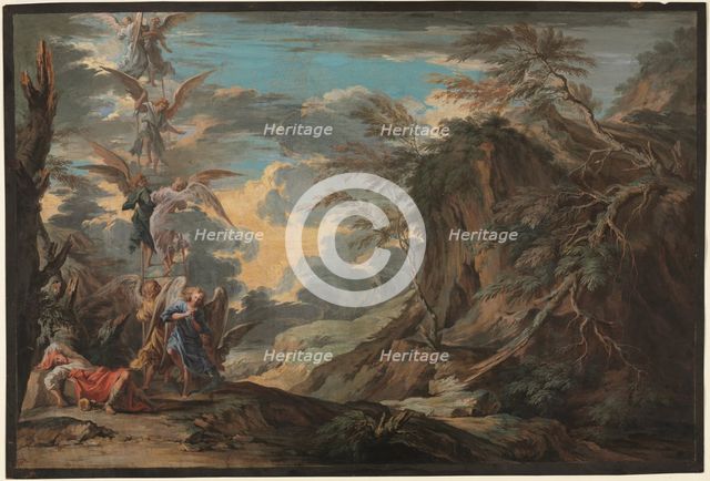 Jacob's Dream, c. 1720. Creator: Joseph Goupy (British, 1686-bef.1770).