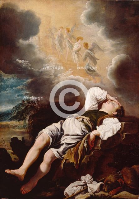 Jacob's Dream, possibly 1613 or 1614. Creator: Domenico Fetti.