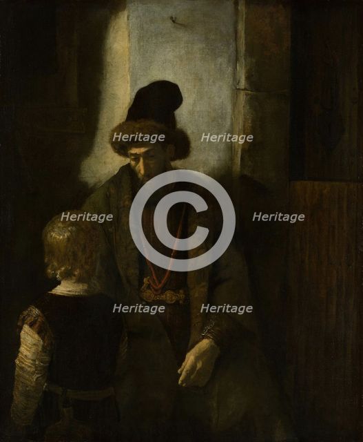 Jacob's Farewell to Benjamin, 1650/60. Creator: Unknown.