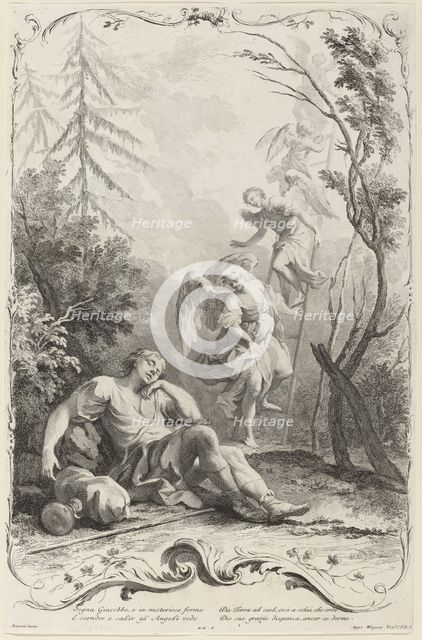 Jacob's Ladder, c. 1745. Creator: Joseph Wagner.
