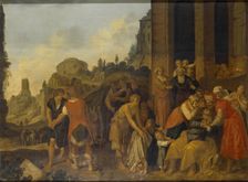 Jacob's Sons Show Him Joseph's Blood-Stained Robe, 1618. Creator: Jan Symonsz. Pynas