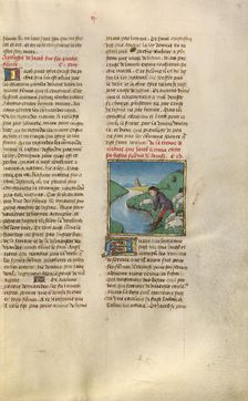 Jacob Washing the Osier Switch; Miroir Historial, about 1475. Creator: Unknown