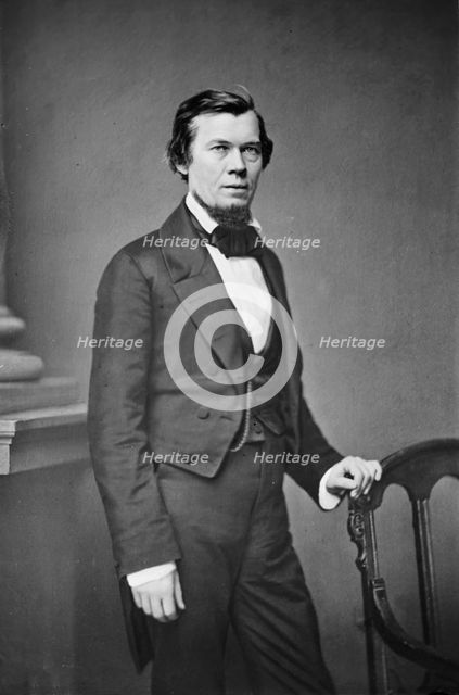 Jacob Thompson of Mississippi, between 1855 and 1865. Creator: Unknown.