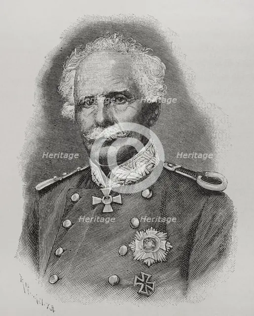 Jacob von Hartmann, (1795-1873), Bavarian general, 1891.  Creator: Unknown.