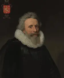 Jacob van Dalen (1570-1644), Called Vallensis, 1640. Creator: Michiel van Mierevelt