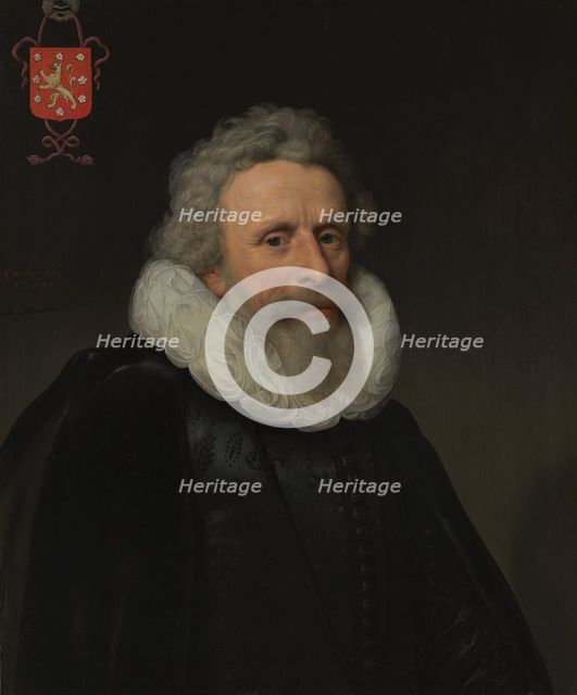 Jacob van Dalen (1570-1644), Called Vallensis, 1640. Creator: Michiel van Mierevelt.