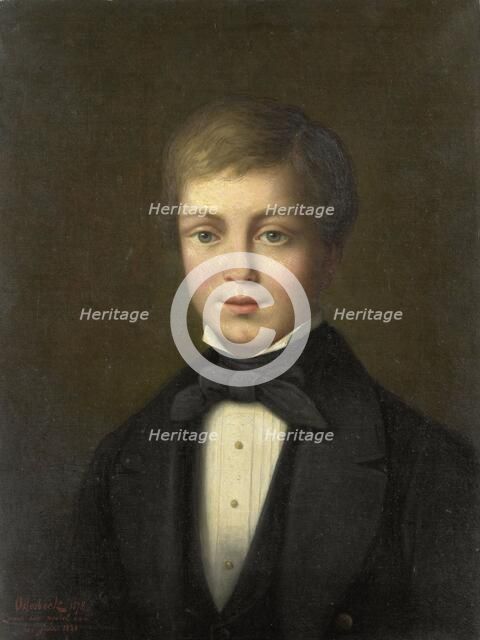 Jacob van Eeghen (1818-34) at the age of twelve, 1878.  Creator: Jacobus Hermanus Otterbeek.