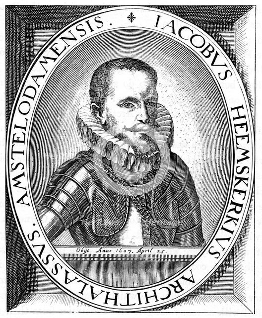 Jacob van Heemskerk, Dutch naval officer and explorer, c1595. Artist: Unknown
