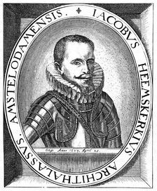 Jacob van Heemskerk, Dutch naval officer and explorer, c1595