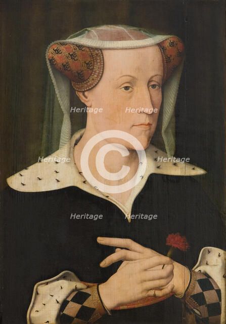 Jacoba of Bavaria, Countess of Holland and Zeeland, 1490-1556. Creator: Jan Mostaert.