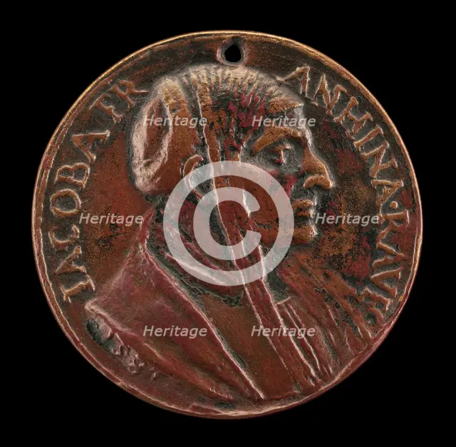 Jacoba Francina of Ravenna (?) [obverse], possibly 1581. Creator: Unknown.