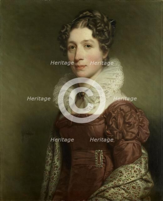 Jacoba Vetter (1796-1830), Wife of Pieter Meijer Warnars, Amsterdam Bookseller, c.1821-c.1825. Creator: Charles Howard Hodges.