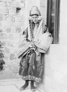 Jacobi, Mme., portrait photograph, 1929 Creator: Arnold Genthe