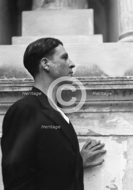 Jacobi, Giulio, Dr., portrait photograph, 1930 Creator: Arnold Genthe.