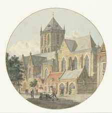 Jacobikerk in Utrecht, 1792. Creator: Johannes Huibert Prins