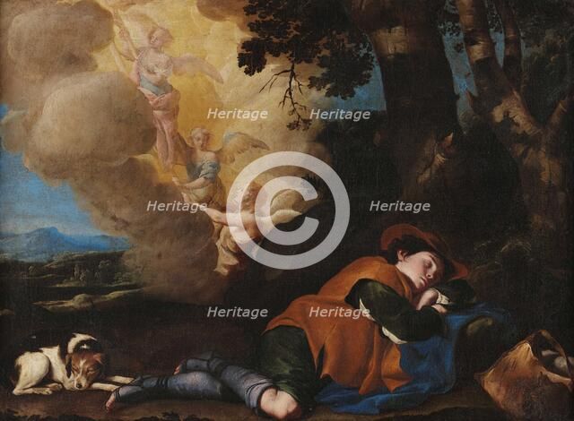 Jacob's Dream, 1650. Creator: Guarino (Guarini), Francesco (1611-1651).