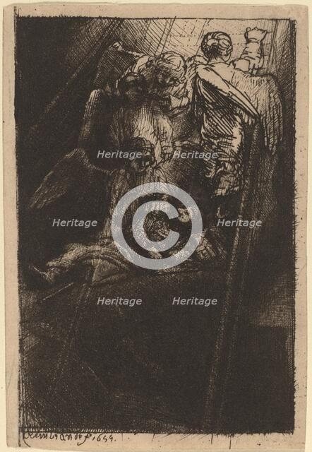 Jacob's Ladder, 1655. Creator: Rembrandt Harmensz van Rijn.