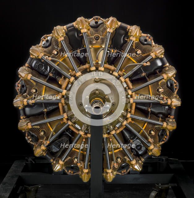 Jacobs (Pratt & Whitney Wasp Jr.) R-985-AN5, Radial 9 Engine, ca. 1940. Creator: Jacobs Aircraft Engine Company.