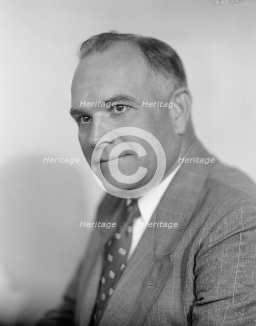 Jacobsen, William S. - Portrait, 1937. Creator: Harris & Ewing.