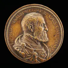 Jacopo de Medici, 1497-1555, Marquess of Marignan, and General of Charles V, 1552 or after. Creator: Pietro Paolo Galeotti