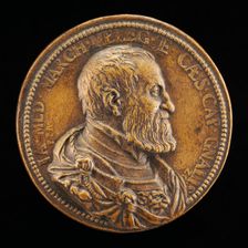 Jacopo de Medici, 1497-1555, Marquess of Marignan, and General of Charles V, 1552 or after. Creator: Pietro Paolo Galeotti