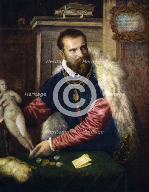 'Jacopo Strada', 1568, (1937). Artist: Titian