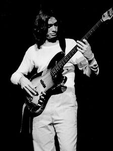 Jaco Pastorius, Odeon Hammersmith, London, 1976. Artist: Brian O'Connor
