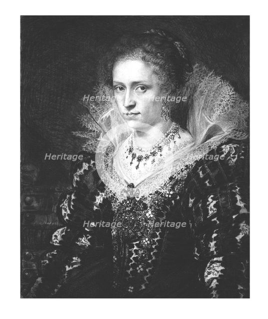 Jacqueline van Caestre, c1618. Creator: Charles Waltner.