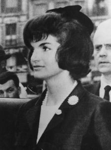 Jacqueline Kennedy in Paris, 1961. Creator: Unknown