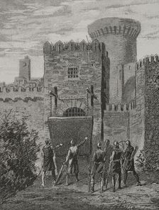 Jacquerie (28 May to 10 August 1358), 1890. Creator: Joan Serra y Pausas